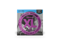Набор струн D'ADDARIO EXL120-7 XL NICKEL WOUND SUPER LIGHT 7-STRING (09-54)